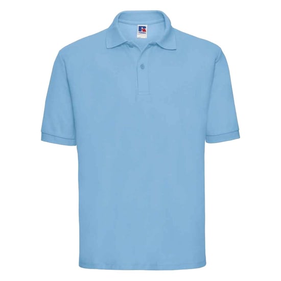 Russell Unisex Adult Classic Polycotton Polo Shirt (Sky) - Image 1