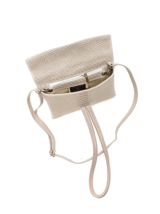 Renata Corsi SS22 RC 8118 Beige Leather Bag - Image 4