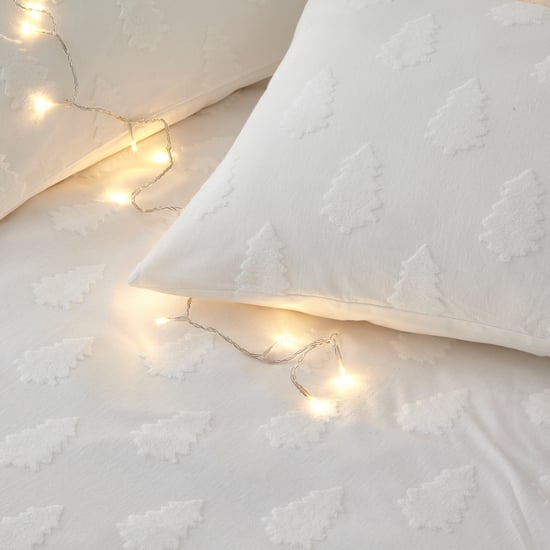 Sophisticated Tufted Christmas Tree Duvet Cover Set - Image 4