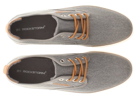 Rockstorm Mens Canvas Shoes Thistle grey