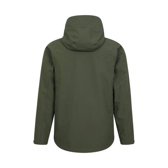 Mountain Warehouse Mens Brisk Extreme Colour Block Vattentät Jacka (Grön) - Image 2