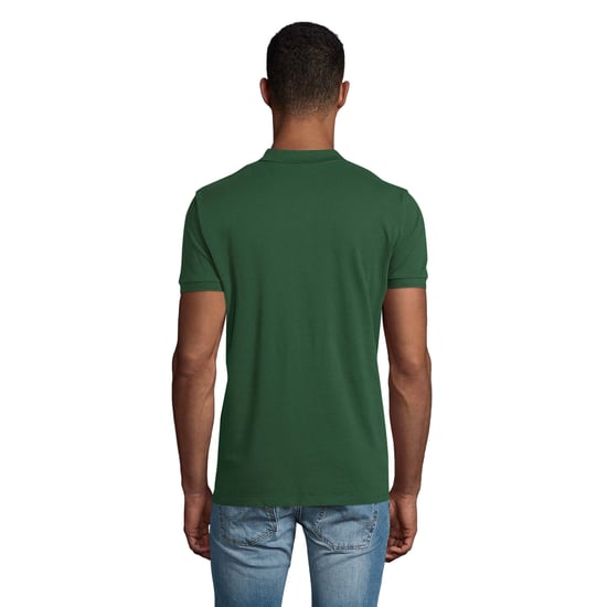 SOLS Heren Planet Poloshirt (Fles groen) - Image 2