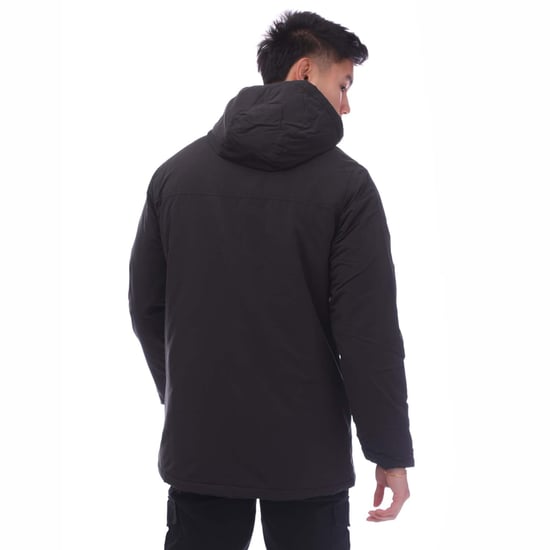 Heren Jack and Jones Fen Parka in zwart - Image 2