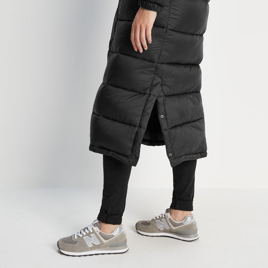Cautley Womens Long Padded Jacket Black