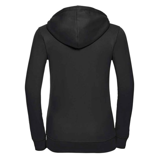 Russell Womens/Ladies Authentic Full Zip Hoodie (Black) - Image 2