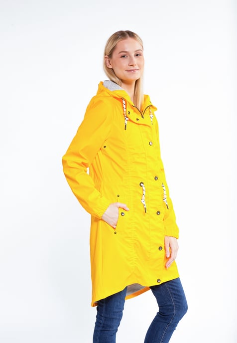 Schmuddelwedda raincoat women yellow - Image 3