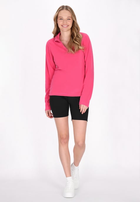 Mymo Fleece trui Dames roze - Image 2