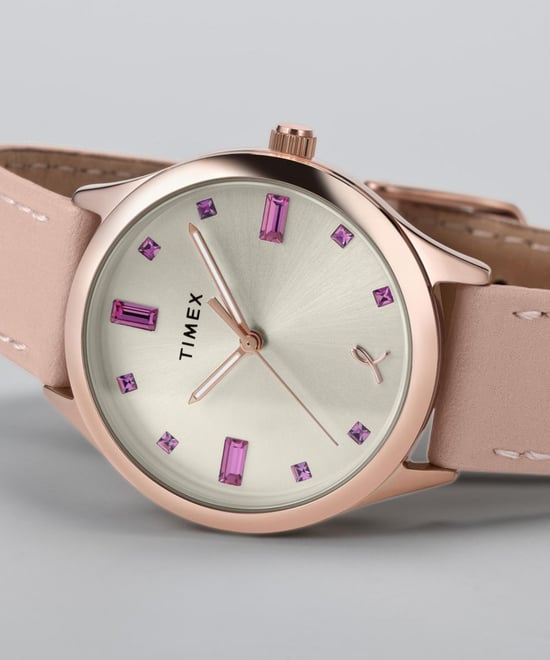 Timex Dress X Bcrf Dames Roze Horloge TW2V95800 - Image 5