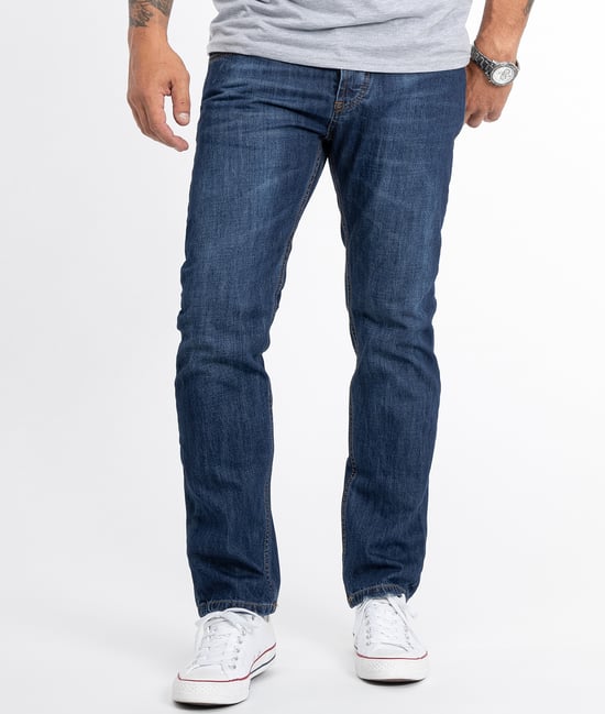 Lorenzo Loren Jeans Straight Cut Blau - Image 1