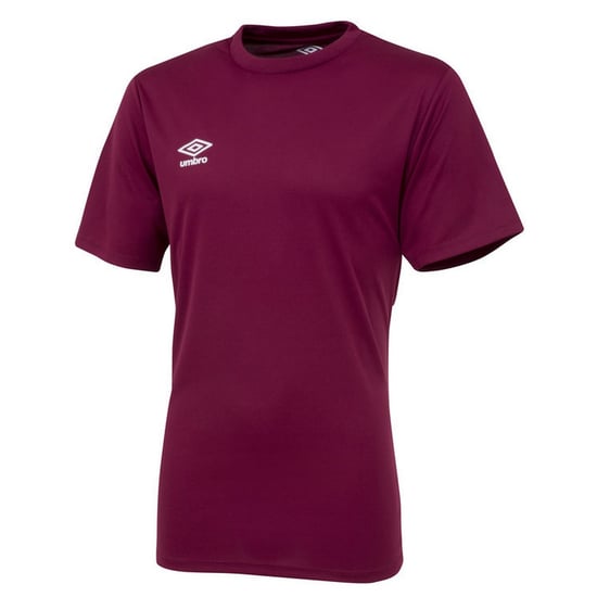 Umbro Mens Club Short-Sleeved Jersey (New Claret)