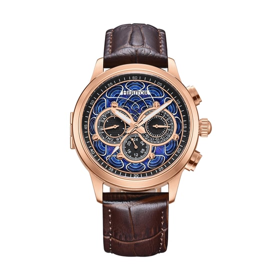 Heritor Automatic Apostle Vitreous Enamel Dial Watch - Image 1