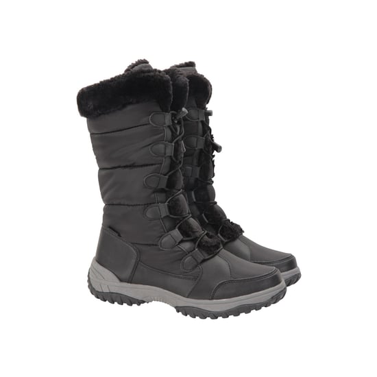 Mountain Warehouse Womens/Ladies Snowflake Snow Boots (Black)