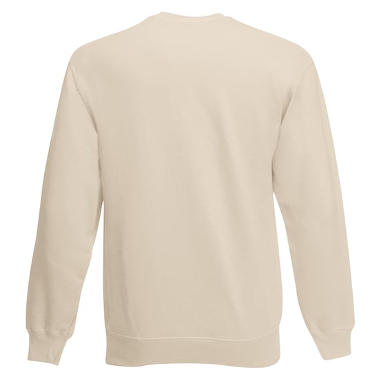 Fruit Of The Loom Heren Set-In Belcoro® garen Sweatshirt (Natuurlijk) - Image 2