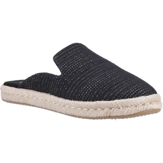 TOMS Santiago Mule Textile Women's Black Metallic Slippers - Image 1