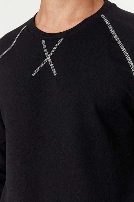 Trendyol Herrar Crew Neck Pyjamas Set - Image 4