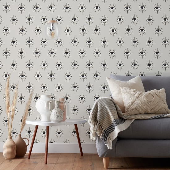 Theia Abstract Eye Printed Wallpaper - Image 2