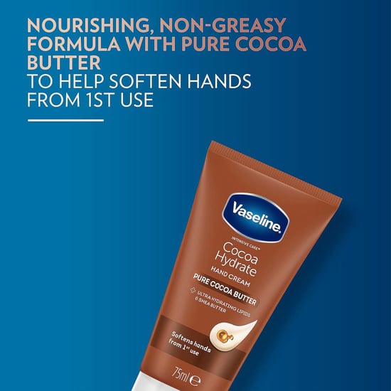 Vaseline Hand Cream Pure Cocoa Butter Hydrate 75ml, 4 Pack
