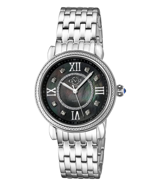 GV2 Womens Swiss Quartz Diamonds Marsala Bracelet watch - Image 1