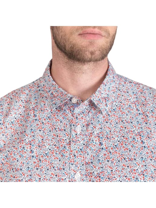 Le Temps Des Cerises Rodel men's shirt with floral pattern - Image 3