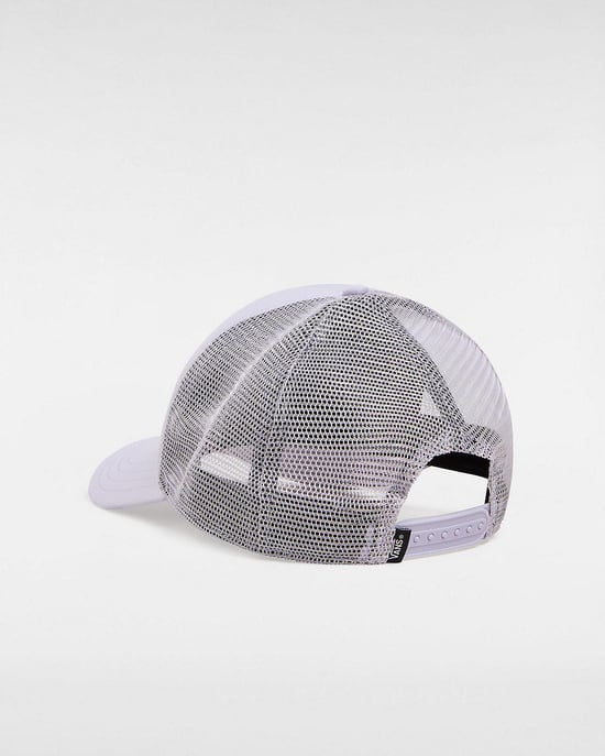 VANS Classic Patch Curved Bill Trucker Hat in Cosmic Sky - Image 3
