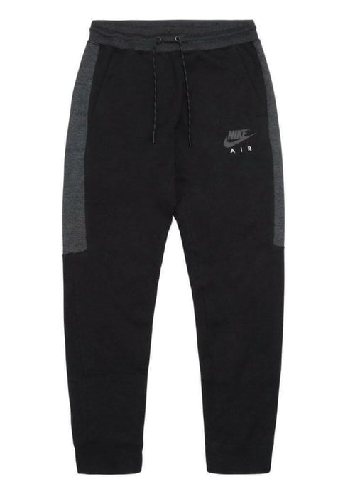 Nike Air Mens Fleece Tracksuit Full Set in Black - Image 3