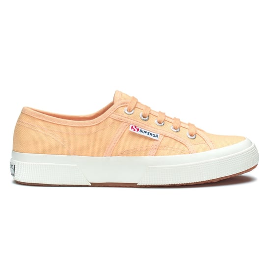 Superga Unisex Adult 2750 Cotu Classic Vegan Trainers (Orange Apricot/Avorio)