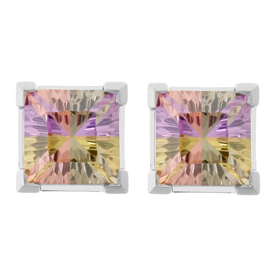 Orphelia Women's 925 Sterling Silver Stud Earrings - Silver CC-36 - Image 1