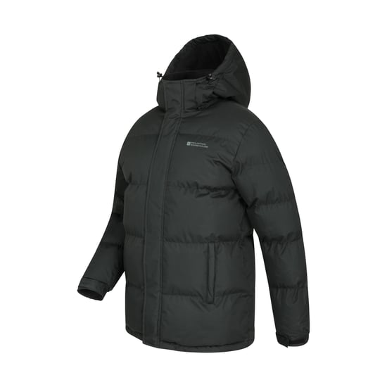 Mountain Warehouse Snow Vadderad jacka för herrar (Svart) - Image 4