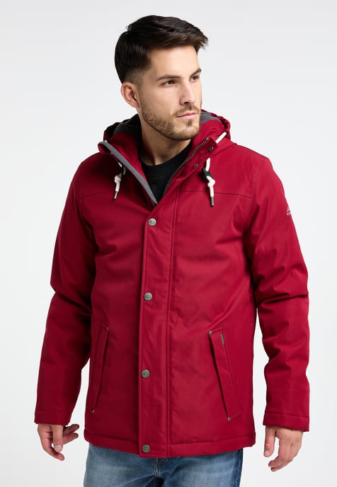 ICEBOUND Padded winter jacket Men dark red - Image 2