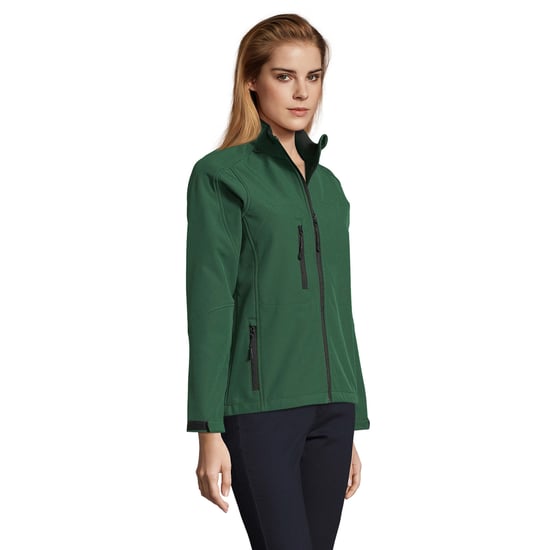 SOLS Dames/dames Roxy Soft Shell Jacket (ademend, winddicht en waterbestendig) (Fles groen) - Image 5