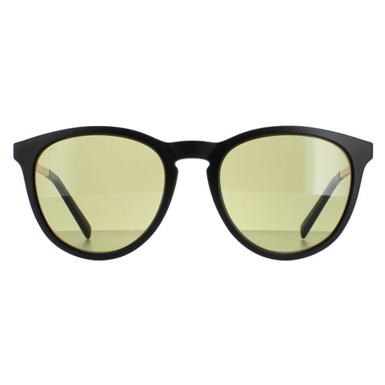 Serengeti Round Unisex Matte Black Saturn 555nm Brawley