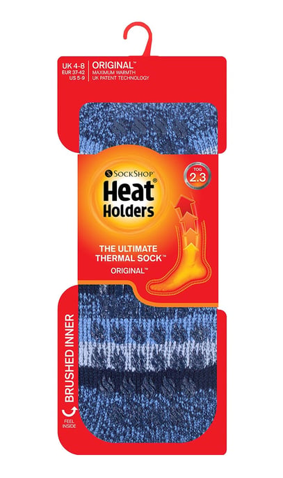 HEAT HOLDERS - Halkfria termiska strumpor med grepp för damer - Image 2
