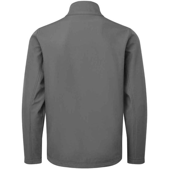 Premier Heren Windchecker gerecyclede softshell jas (Donkergrijs) - Image 2