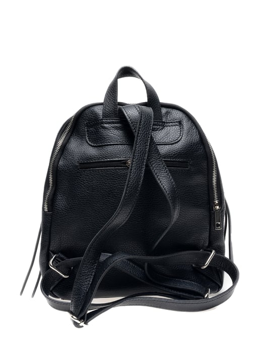 Anna Luchini SS22 AL 1677 Black Leather Bag - Image 2