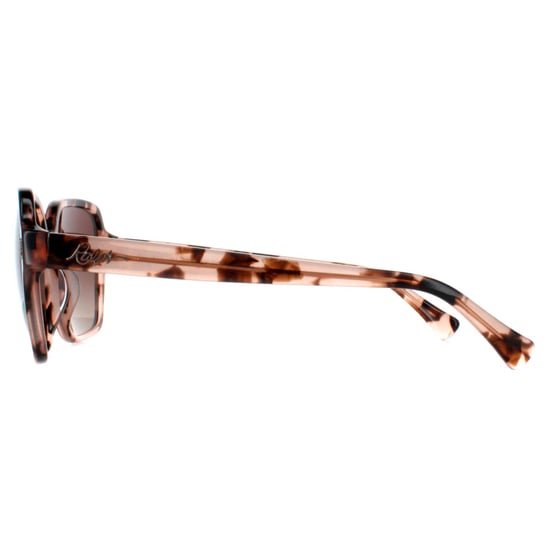 Ralph by Ralph Lauren Square Womens Shiny Pink Havana Brown Gradient Polarized RA5304U