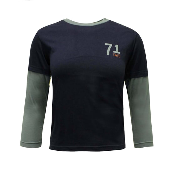 Nike Long Sleeve Top Navy Boys Toddler T Shirt 422403 452