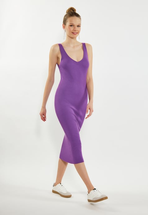 Mymo Jurk Dames paars - Image 3
