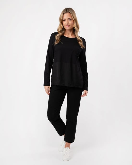 Woolrich Fluid Jersey LS Womens Tee - Image 3