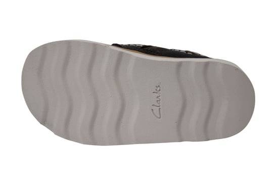 Clarks Crown Spirit Kids Black Boots