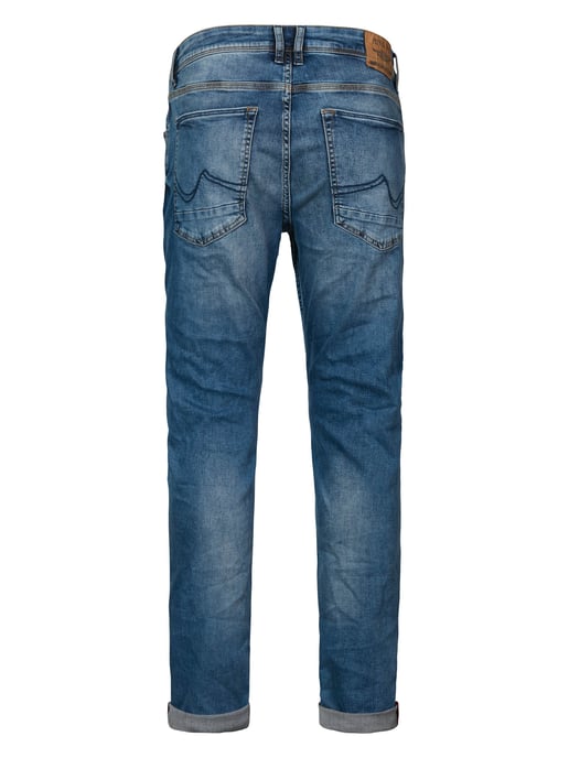 Petrol Industries - Russel Regular Tapered Fit Jeans - Dark Green