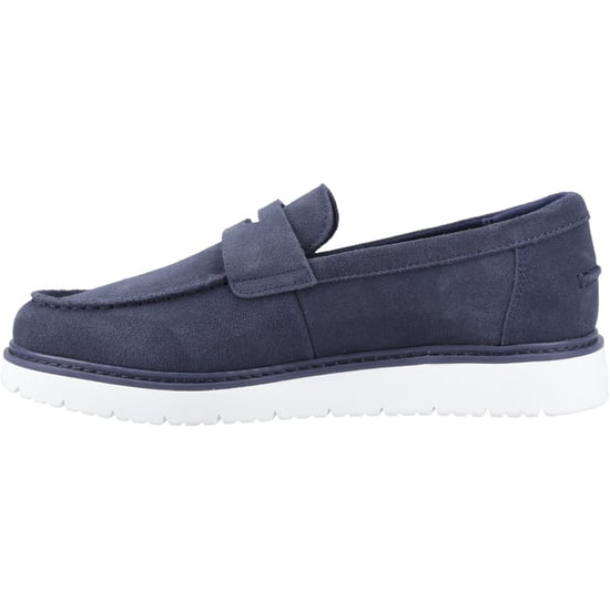 TOMS Navi TRVL LITE Havana Leer Heren Navy Loafers - Image 4
