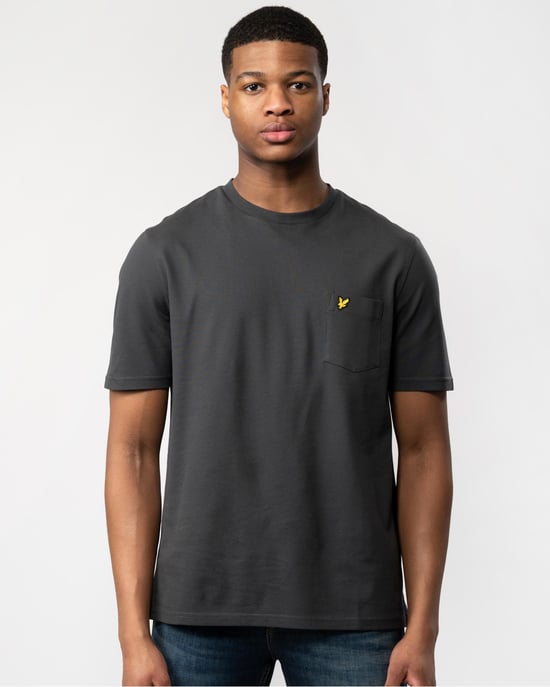 Lyle & Scott Plain Mens Pique Pocket T-Shirt - Image 1