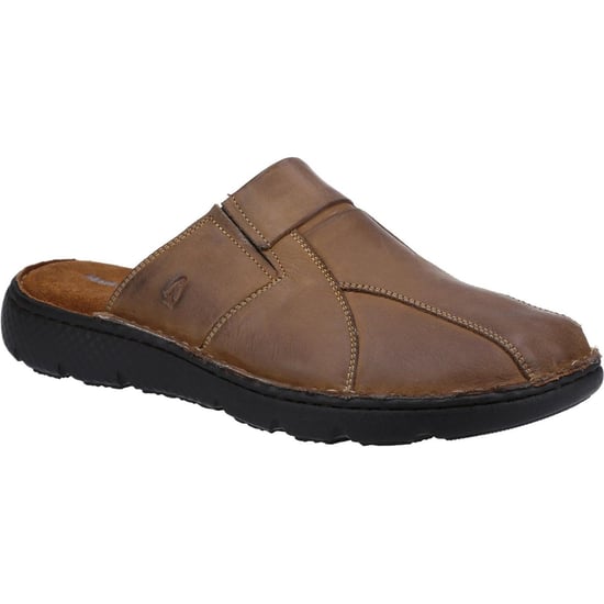 Hush Puppies Carson Mule Leather Sandal Mens - Image 1