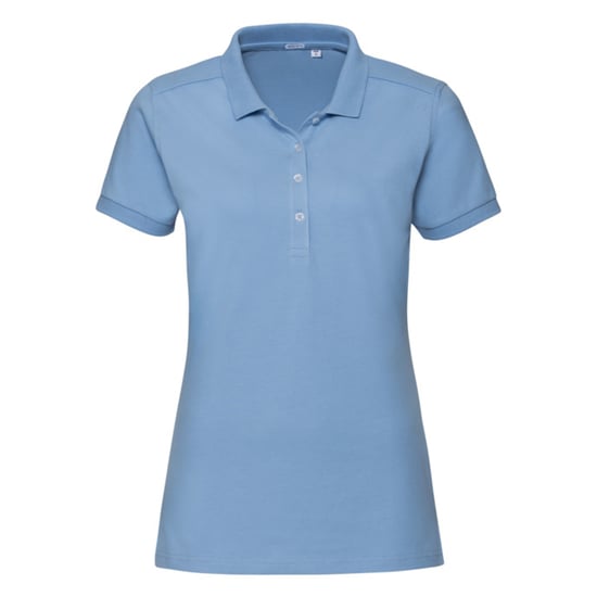 Russell Womens/Ladies Stretch Fitted Polo Shirt (Sky) - Image 1