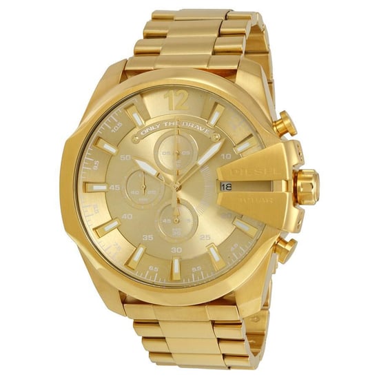 Diesel Mega Chief Heren Gouden Horloge DZ4360 - Image 1