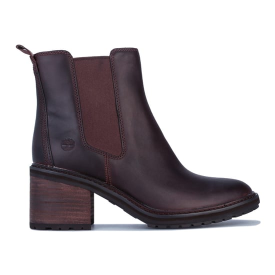 Women's Timberland Sienna High Chelsea Boots in Chestnut - Image 1