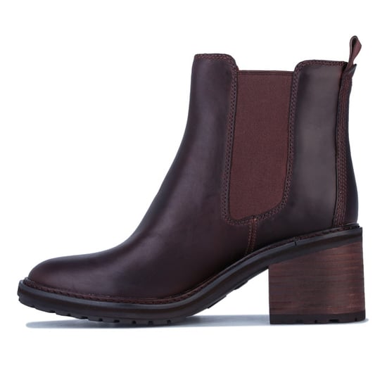 Women's Timberland Sienna High Chelsea Boots in Chestnut - Image 3
