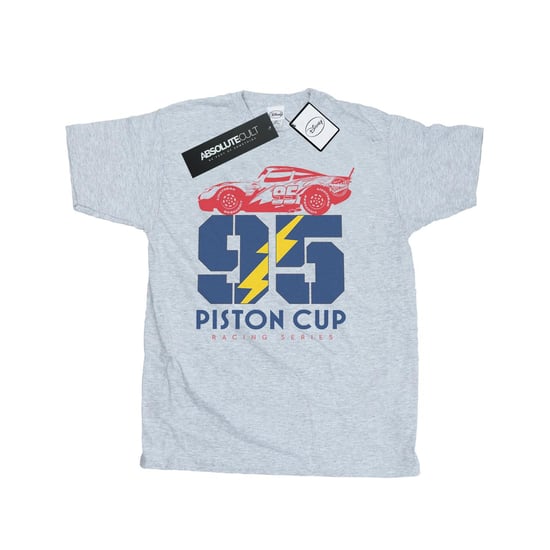 Disney Mens Cars Piston Cup 95 T-Shirt (Sports Grey)