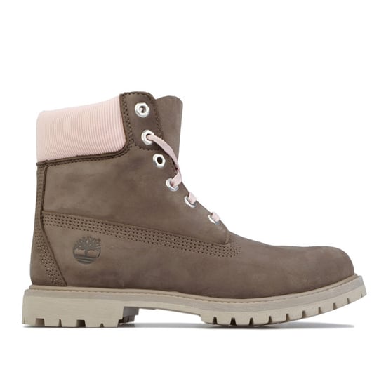 Women's Timberland 6 Inch Premium Waterproof Boots Brown UK 7.5in Brown - Image 1