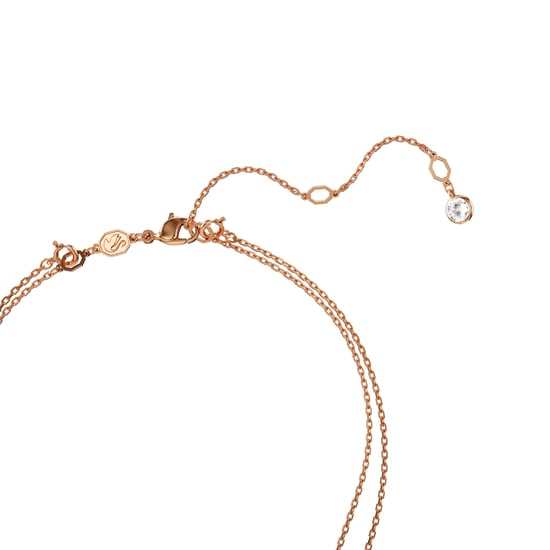 Swarovski 'Meteora' Dames Goud Vergulde Metalen Ketting - Roze 5683449 - Image 3